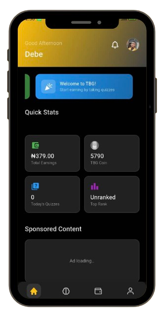 TBG App Preview